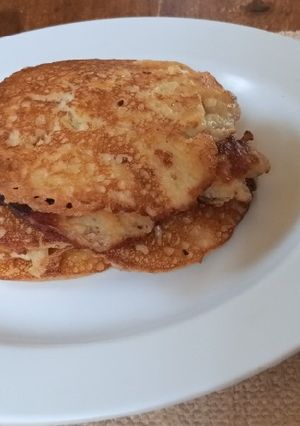 A picture of BOXTY (Irish Potato Pancake)#BreakfastIdeas.