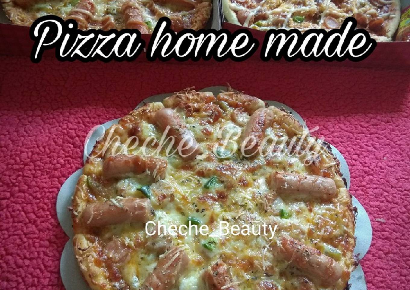 Pizza home made by cheche