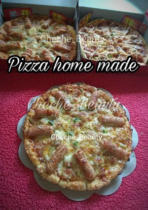 Foto resep Pizza home made by cheche