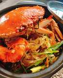 Miến xào cua tay cầm đậm đà vị Hoa