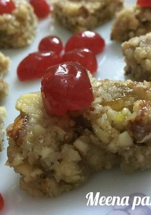A picture of Dryfruits barfi.