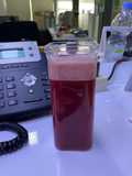Jus Mix Buah Bit, Apel Hijau, Tomat, Jahe