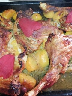 Una foto de Cabrito al horno