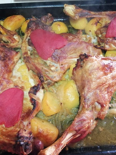Una foto de Cabrito al horno