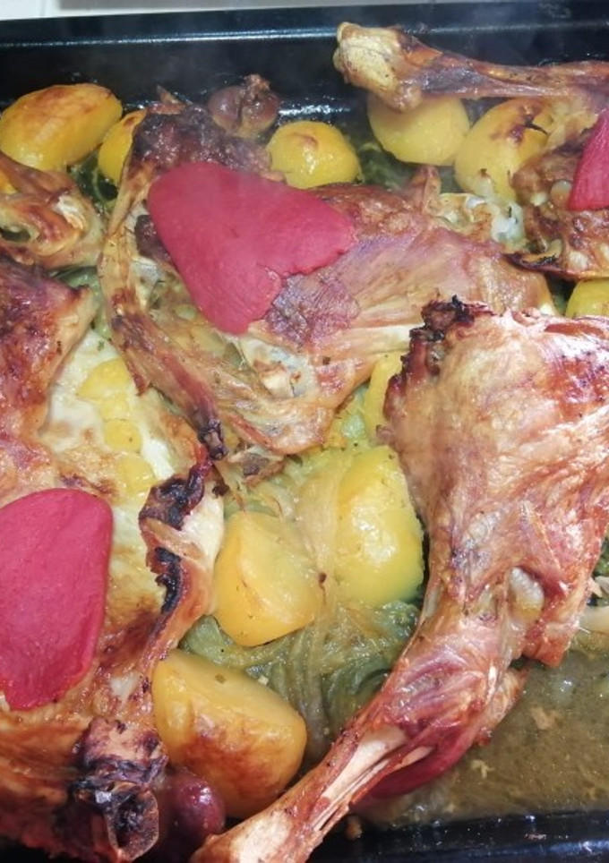 Una foto de Cabrito al horno