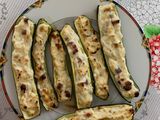 Zucchine ripiene di ricotta e speck