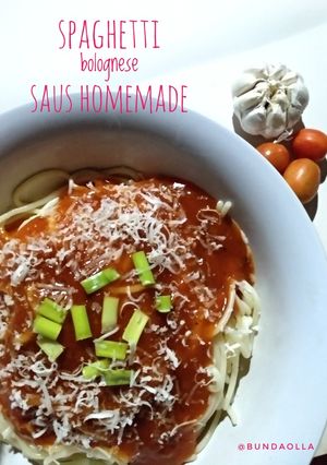 Foto resep Spaghetti bolognese saus homemade 🍝