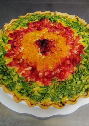 Una foto de Tarta de verduras