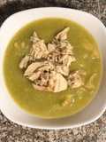 Sopa de Brócoli con pollo