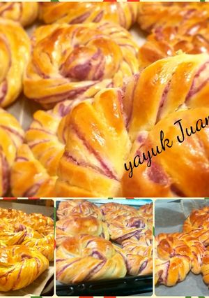 Foto resep Roti ubi ungu
