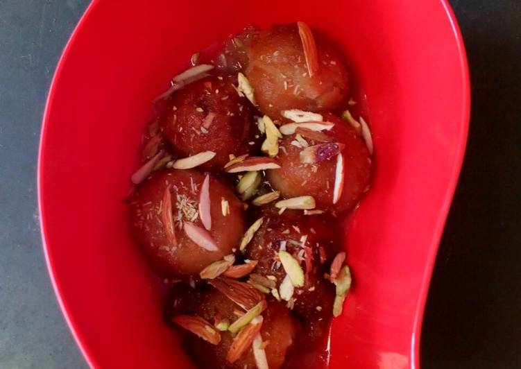 Simple Way to Make Favorite Bread gulab jamun