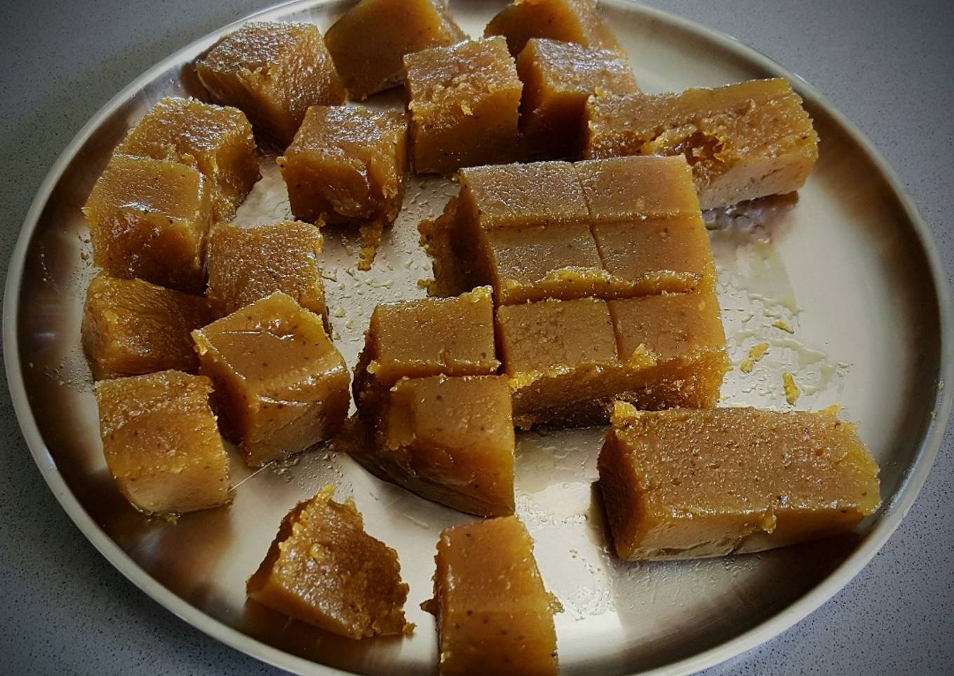 Recipe of Perfect Ethapazham/Plantain Halwa