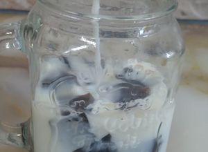 Una foto de Coffee jelly (gelatina de café)