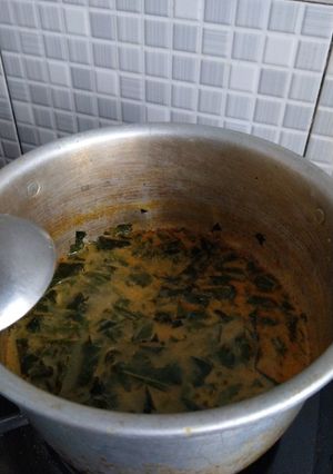 Foto resep Sayur daun singkong santan