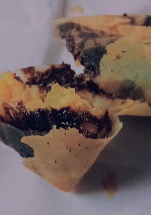 Foto resep Lumpia ubi madu cokelat