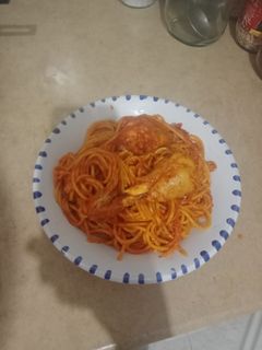 صورة لوصفة معكرونة بالدجاج 😋