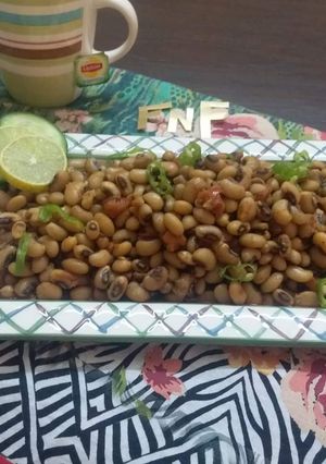 A picture of Bean salad.