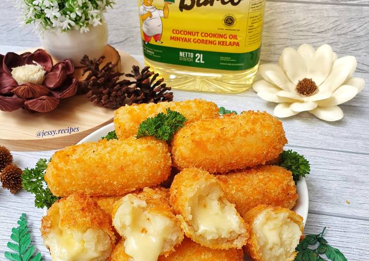 Resep Kroket keju melted yang Bisa Manjain Lidah