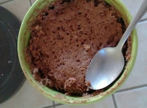 Una foto de Brownie en taza ॐ