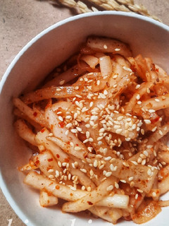 Foto resep Kimchi lobak (tanpa fermentasi)