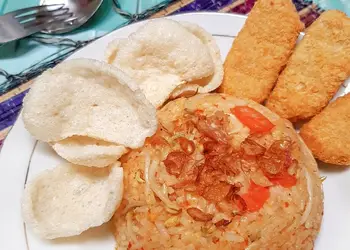 Cara Memasak Cepat Nasi Goreng Taoge Nikmat Lezat