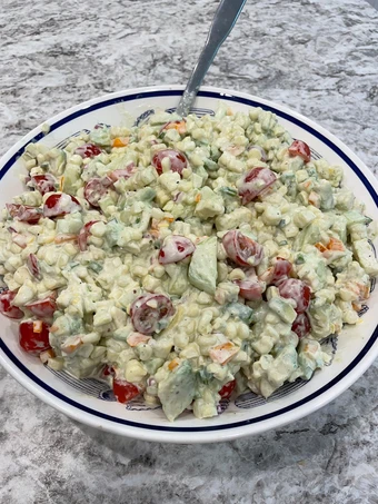 Easy Way Make Recipe Corn salad - creamy style that is Can Pamper Your Tongue, Can Spoil the Tongue}