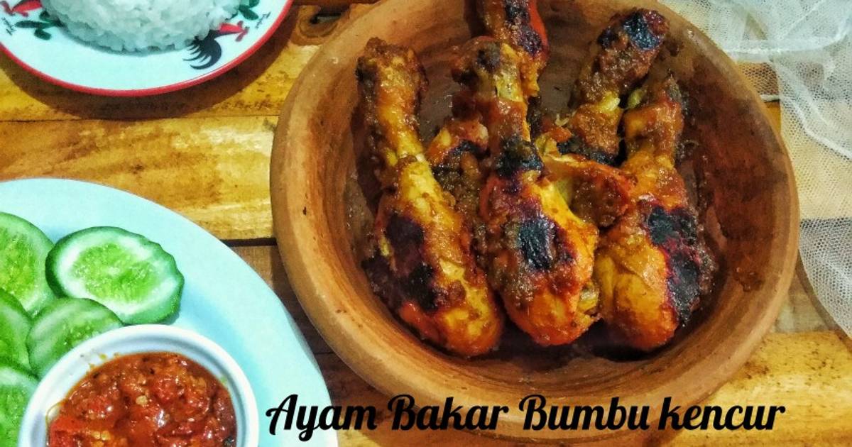 Resep Ayam Bakar Bumbu Kencur Sambel Tomat Oleh Yuni Kurniasih Cookpad