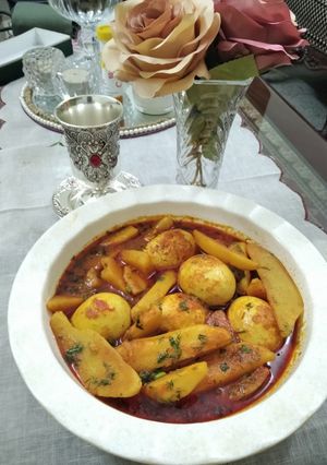 ডিম আলুর তরকারি রেসিপির প্রধান ছবি