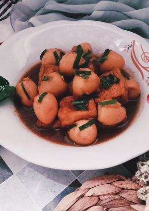 Foto resep Semur Tahu Telur Puyuh