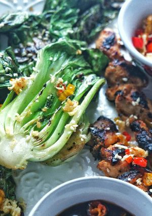 Foto resep Pokcoy Panggang