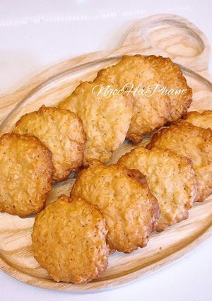 Hình của món Bánh quy yến mạch.