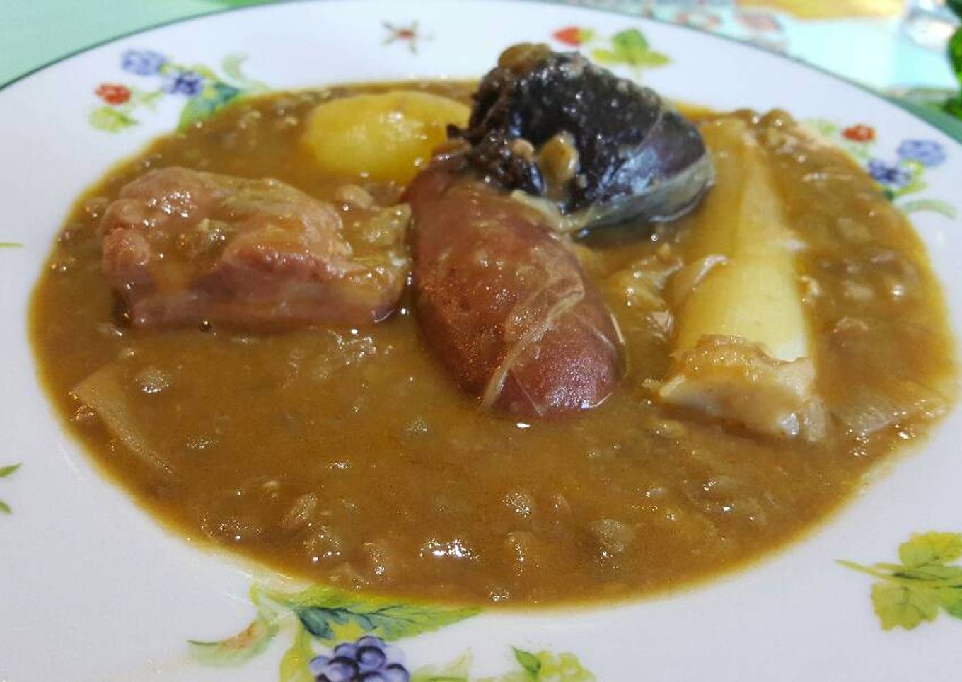 Lentejas de toda la vida