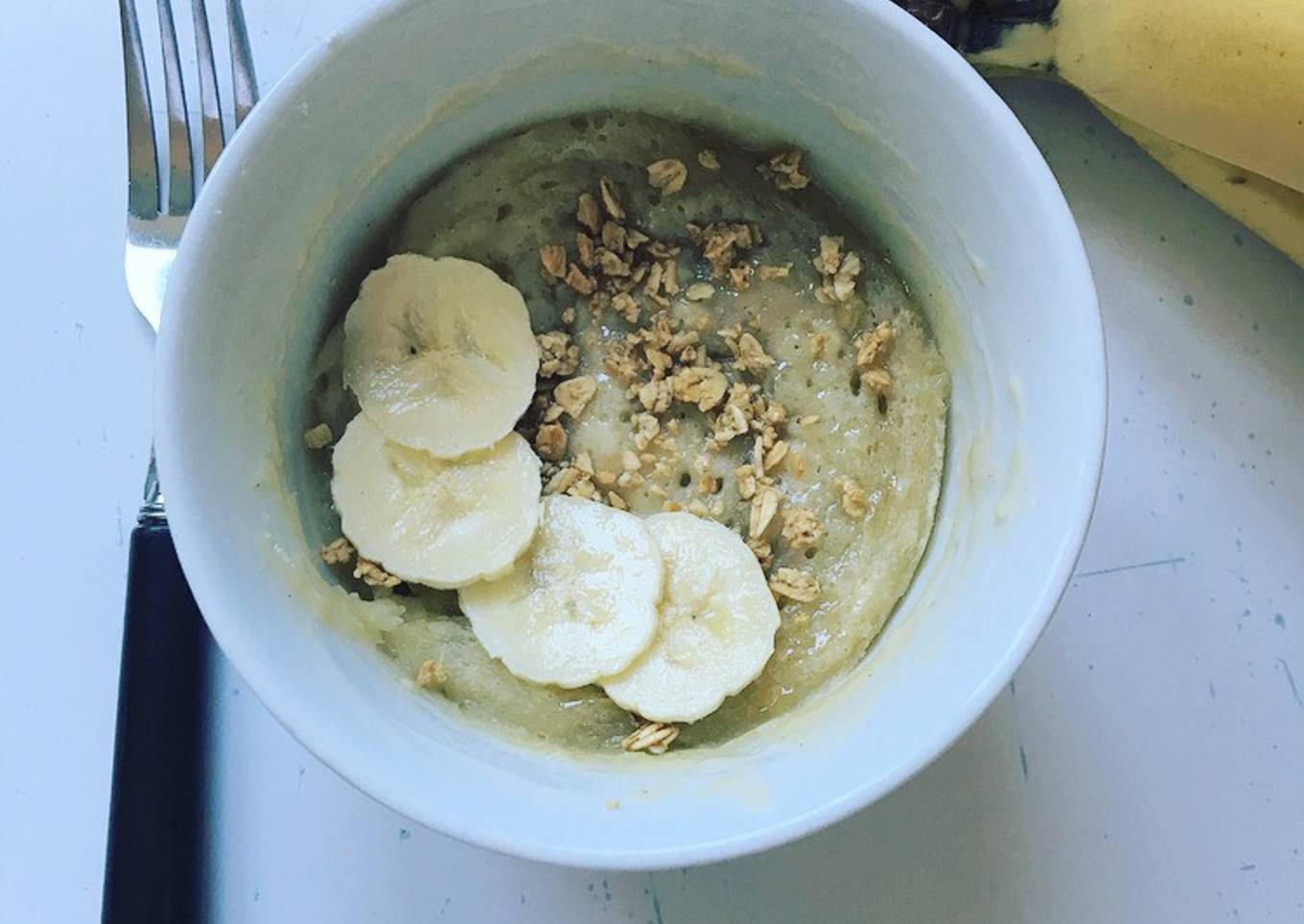 Microwave Healthy Banana Cake!