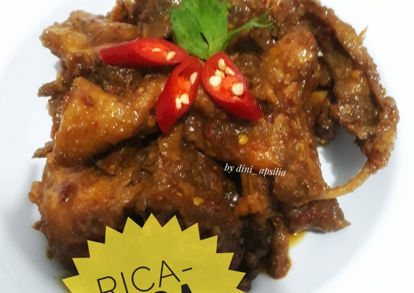 Rica-rica Tulang Ayam (Balungan)