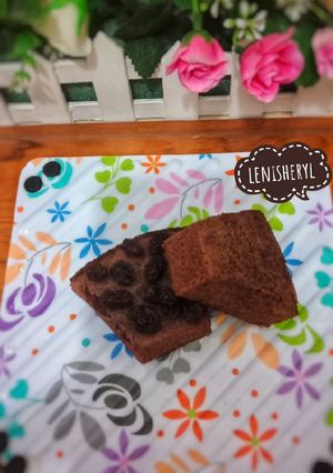 Foto resep 🌿Brownis coklat kukus praktis 🌿