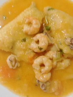 Una foto de Merluza en salsa!!