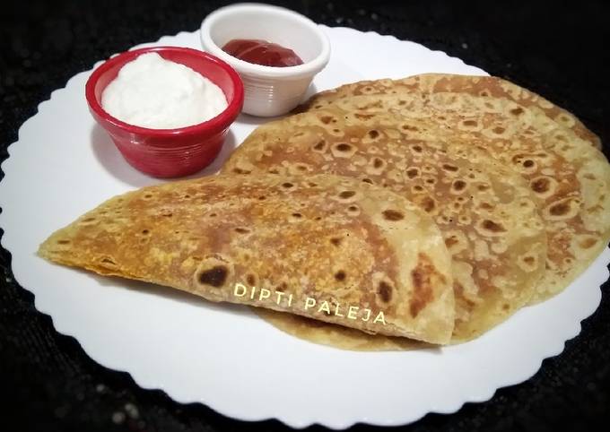 Stuffed Masala Besan Roti