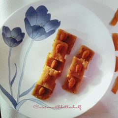 A picture of BREAD BURFI ♥️.