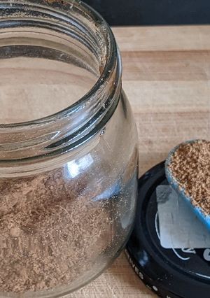A picture of Biryani spice mix.