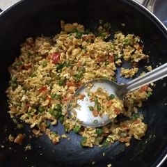 A picture of Egg bhurji.