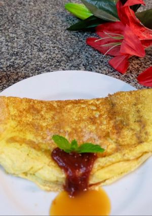 รูปของ Omelete souffle ไข่ฟูฟ่อง