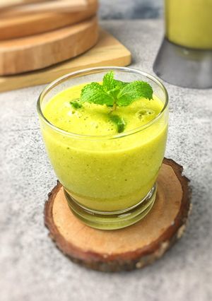 Foto resep Smoothies Oatmeal, Mangga dan Seledri