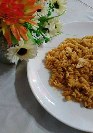 Foto resep Tumis makaroni telur