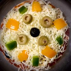 A picture of Veg. Italian pizza.