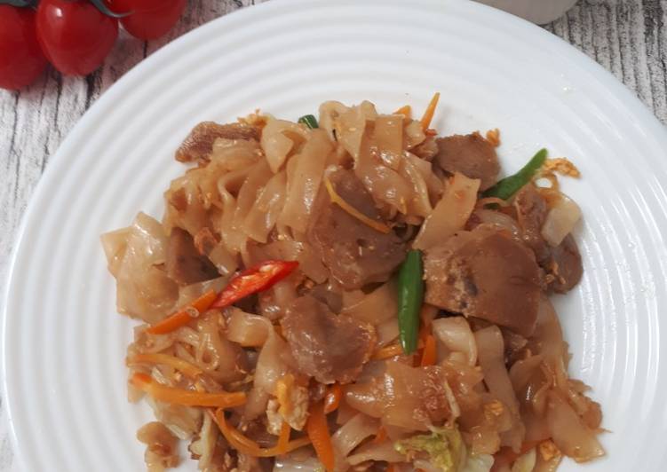 Resep Kwetiau Goreng simple, Bisa Manjain Lidah