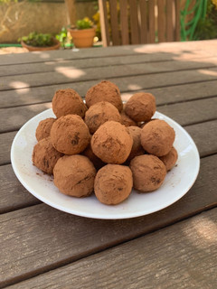 Una foto de Trufas caseras