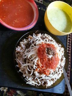 صورة لوصفة كشري مصري