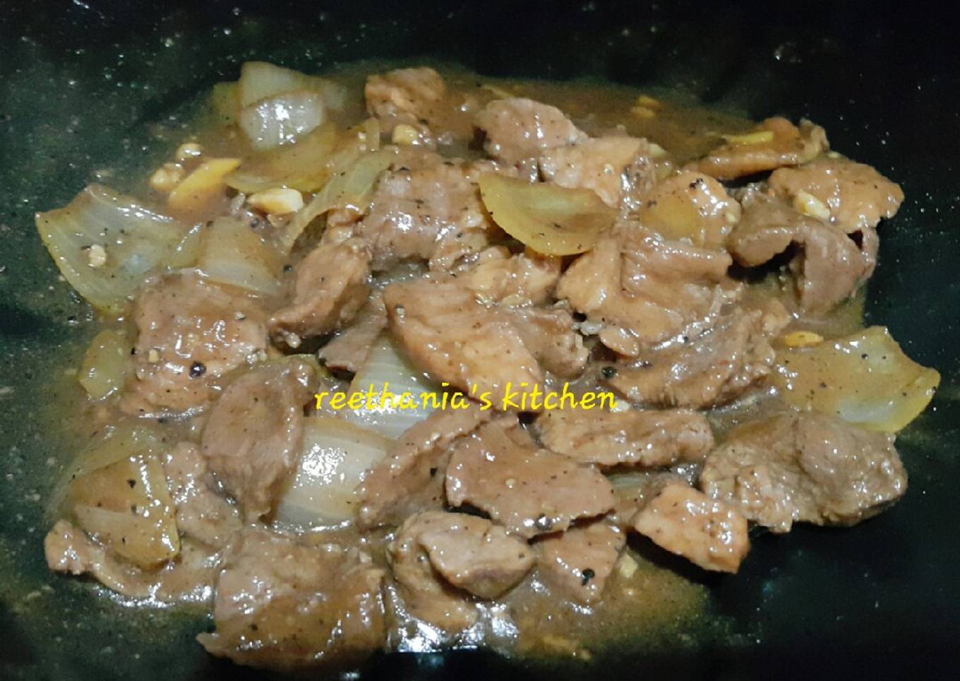 Babi lada hitam ala2 (NON HALAL)