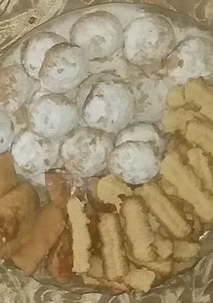 صورة لوصفة كحك العيد الدايب 👌 احسن من المحلات 💜