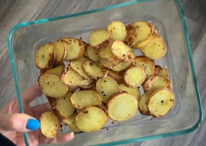 Batata frita no forno Receita por Cael Horta - Cookpad